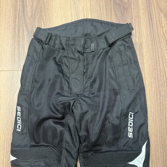 Sedici #16 Padded Motorcycle Pants Adult Small Black 30x28.5 Biker - Picture 3 of 14